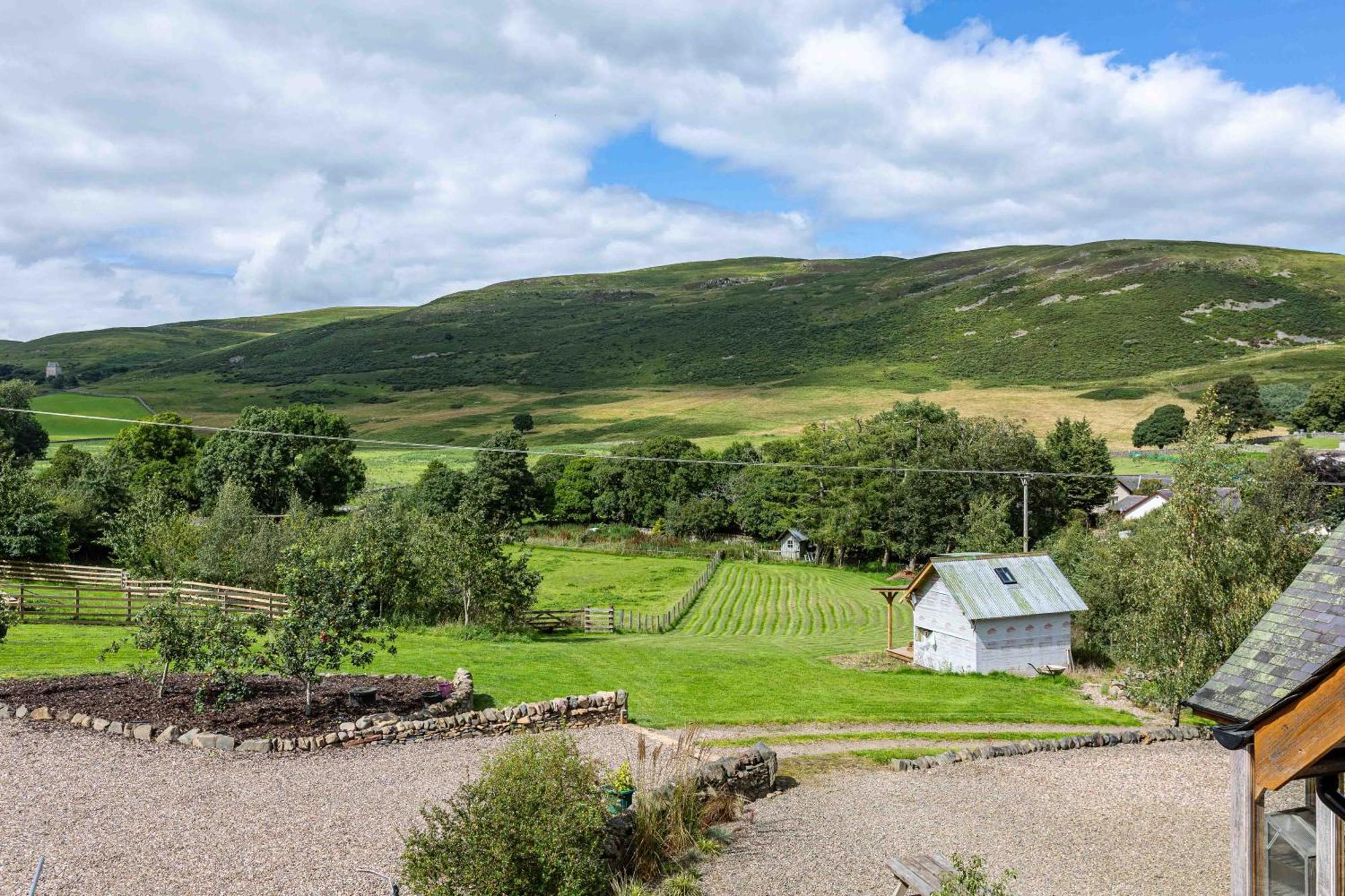 The Barn At Dormouse Cottage Selkirk Exterior photo
